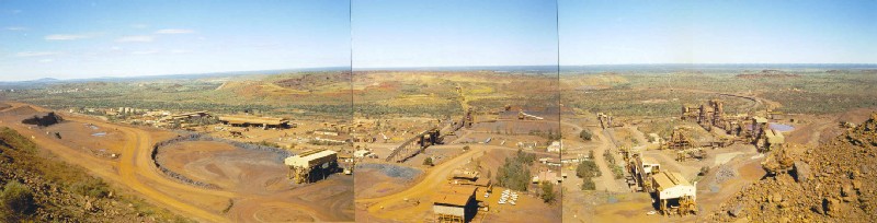 BHP - Crushing ore and shipping it off to Port Hedland.