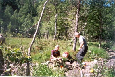 Torgeir og Olav p tur.