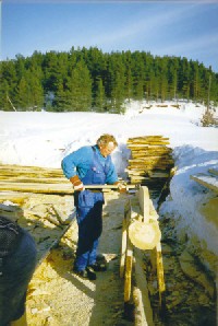 Hans Sundsvalen i Kenozero National Park.